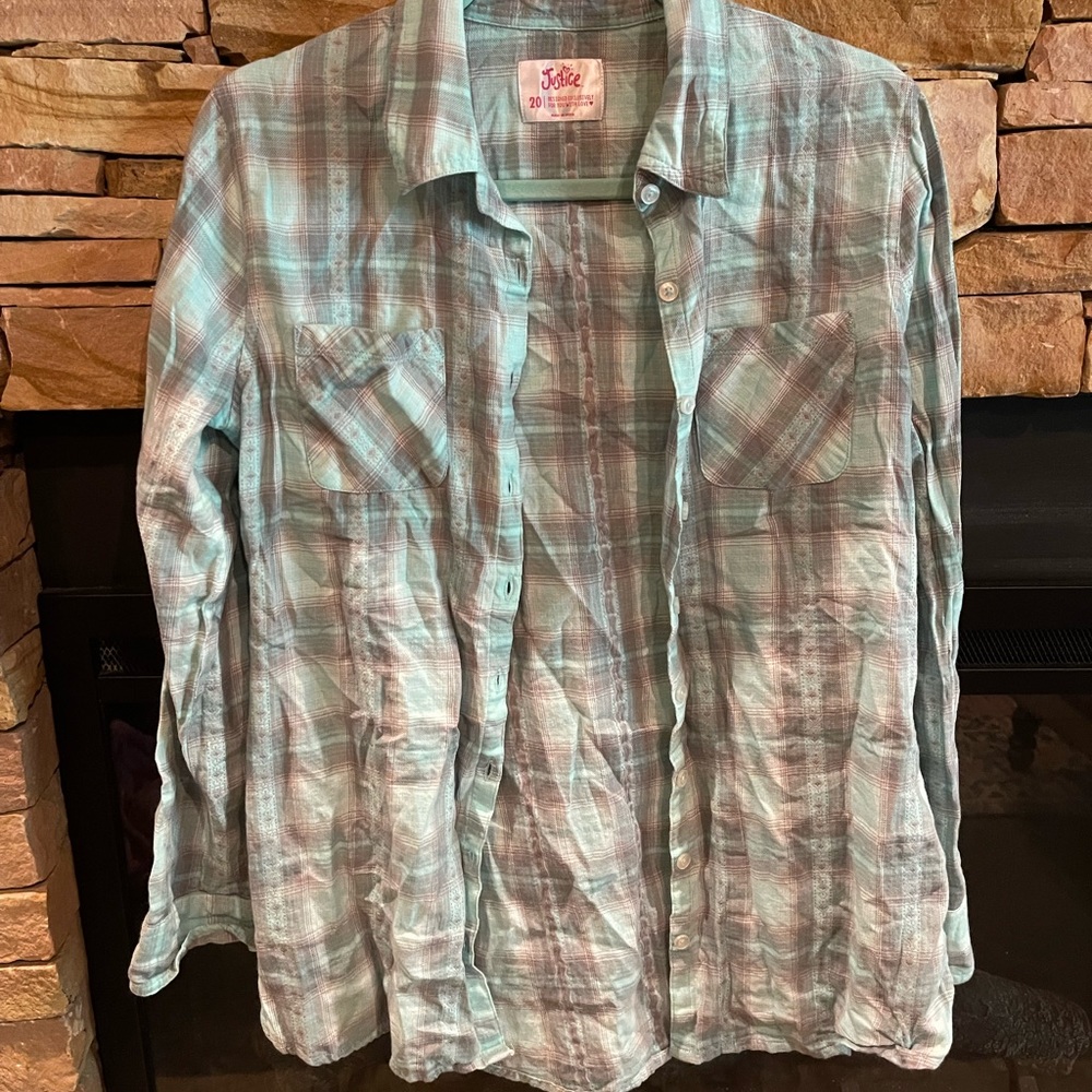 justice flannel